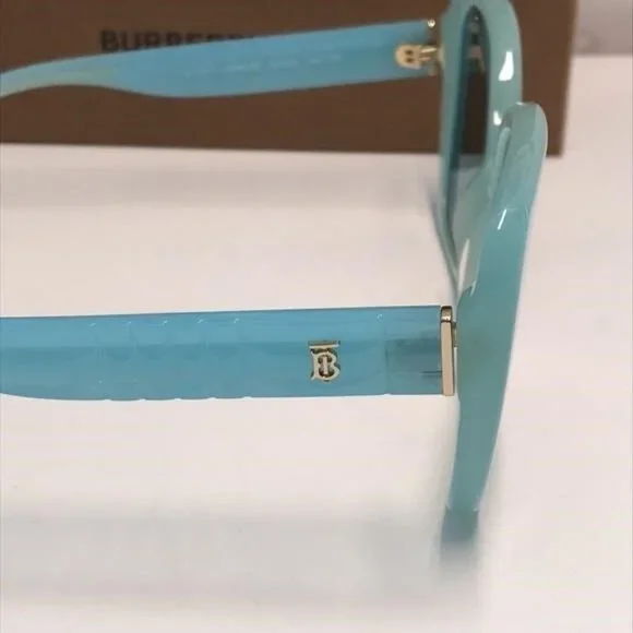NEW AUTHENTIC Burberry Blue Women's Sunglasses BE4371 4086 - Picture 9 of 11